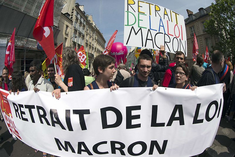 El Senado francés aprueba la ley para el crecimiento y el empleo impulsada por Macron