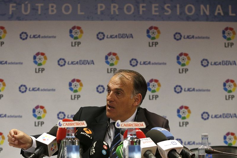 Javier Tebas: "Se ha hecho justicia frente al 'compincheo' de sindicato y Federación"