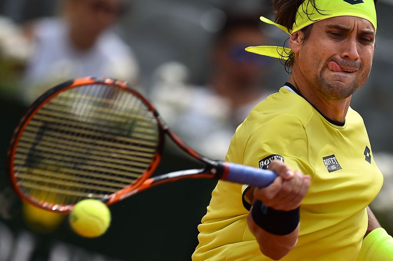 Ferrer avanza a cuartos en Roma; Andy Murray y Serena Williams abandonan