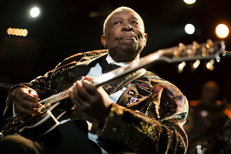 B.B. King y su inseparable 'Lucille', la leyenda del blues
