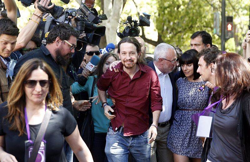Iglesias reivindica Podemos como el "movimiento heredero" del 15M en su cuarto aniversario