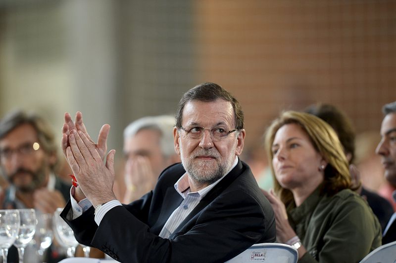 Rajoy defiende que el PP vasco ha dado las "batallas ms difciles, casi siempre en solitario"