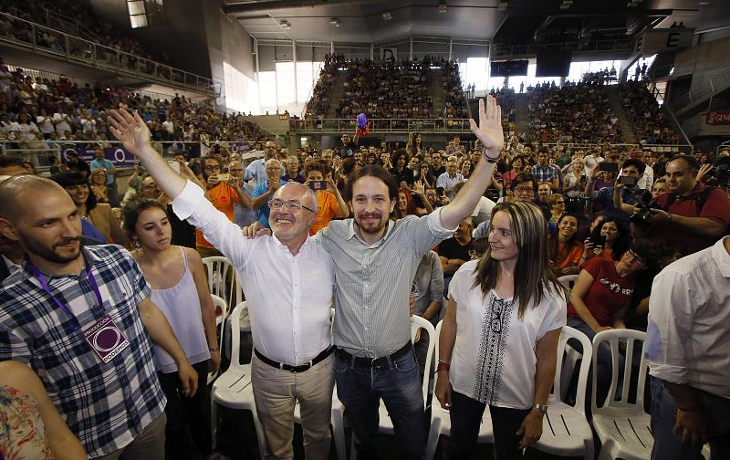 Pablo Iglesias: "Los socialistas de corazón saben que hay que votar morado"