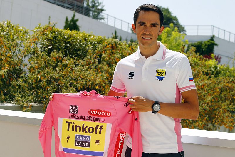 Contador: "Jamás se me pasó por la cabeza abandonar este Giro"