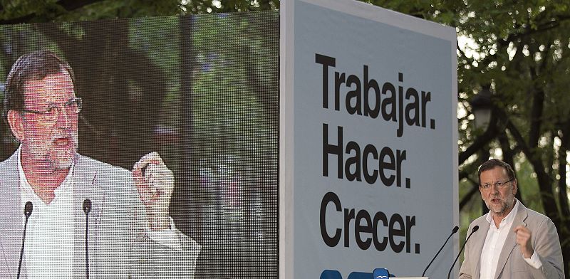 Rajoy asegura que sería "letal" para España que gobernaran "coaliciones de todos contra el PP"