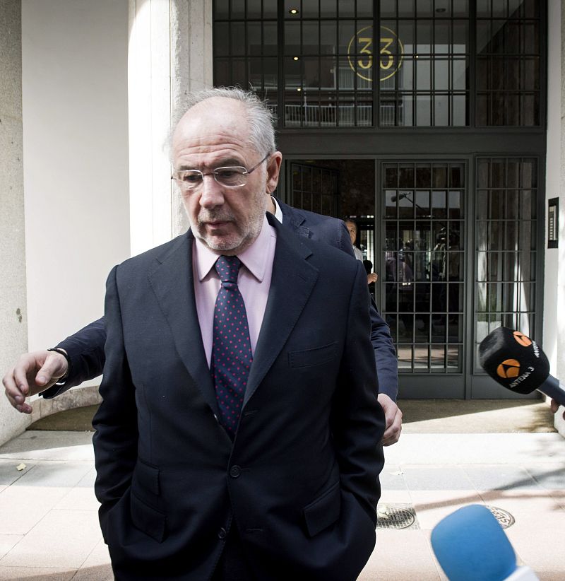 El juez impone a Rodrigo Rato una fianza de 18 millones para levantar el bloqueo de sus cuentas