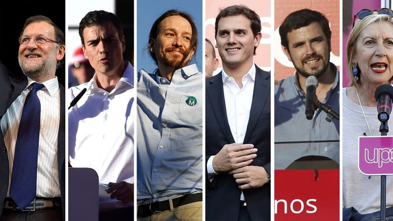 Los líderes llaman a los indecisos y se erigen como el único voto útil en el cierre de campaña