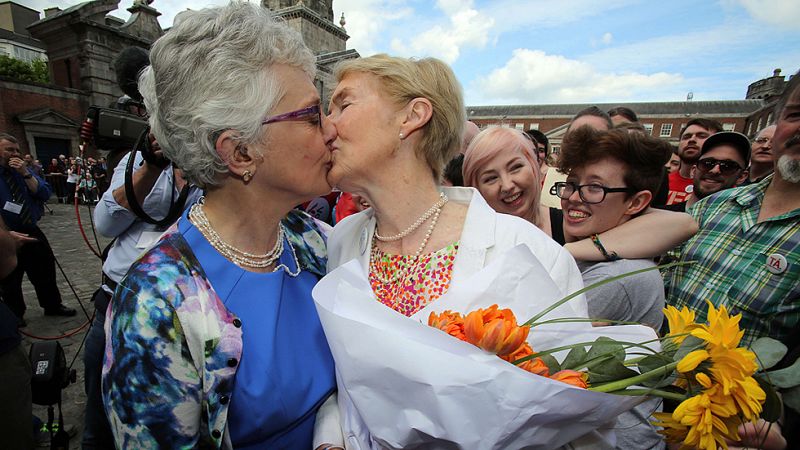 Irlanda dice 'sí' a legalizar el matrimonio homosexual en una decisión histórica