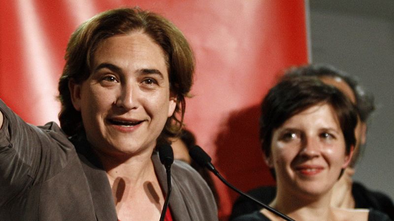 Ada Colau gana las elecciones en la ciudad de Barcelona con un concejal más que CiU