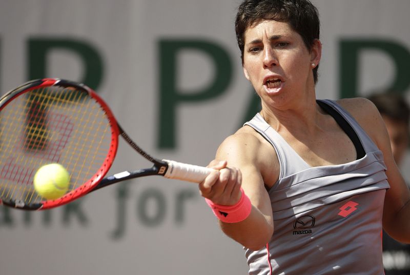 Carla Suárez no tiembla en su retorno a París