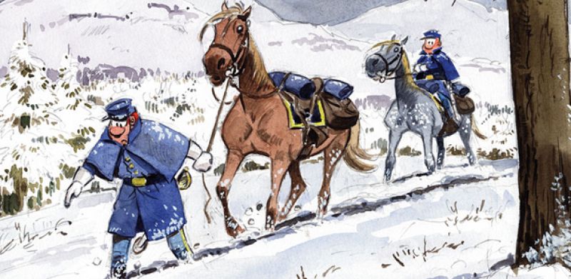 'Casacas azules', una de las series más longevas del cómic europeo