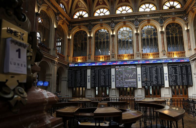 El IBEX 35 repunta un 0,18% mientras que el interés del bono a 10 años sube hasta el 1,97%