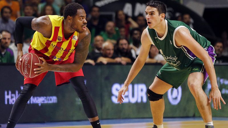 Unicaja alarga la eliminatoria al apuntarse el tercer partido ante el FC Barcelona