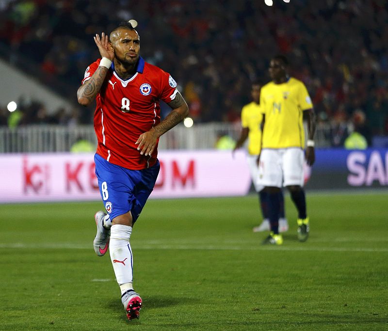 Chile inaugura la Copa América con un elaborado triunfo frente a Ecuador
