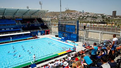 La delegacin espaola se estrena con una goleada en waterpolo a Malta (22-4)