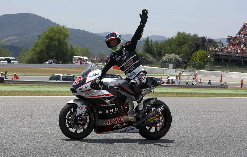 Zarco vence en Moto2 por delante de Alex Rins y de Tito Rabat