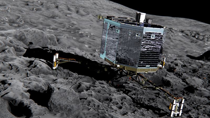 La sonda Philae vuelve a dar señales de actividad tras siete meses sobre un cometa