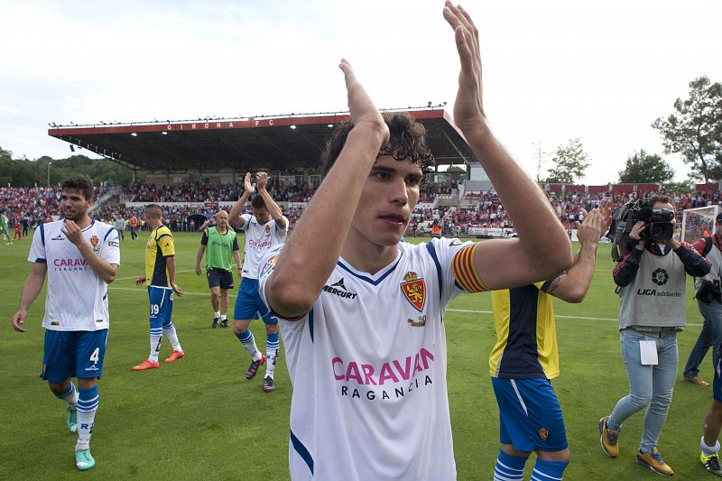 El Zaragoza logra el 'casi imposible' y remonta al Girona en Montilivi (1-4)