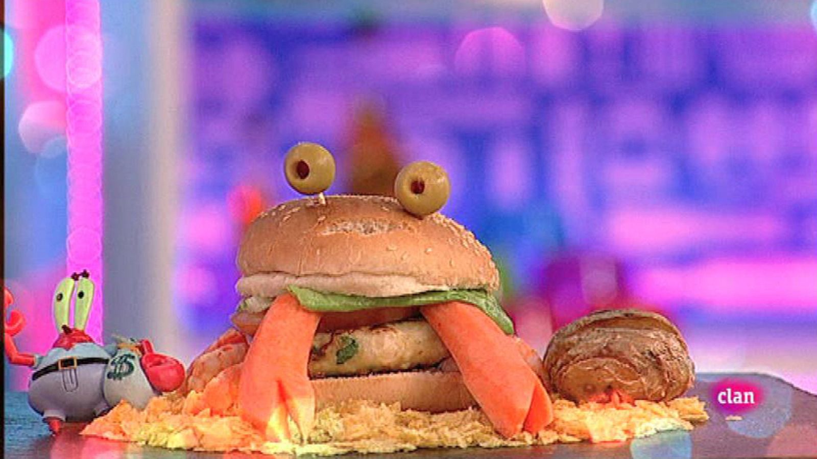 Cocina con Clan: Cangreburguer con muelle de patata