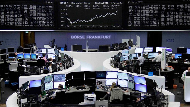 Las Bolsas europeas se dan la vuelta al final de la sesión y cierran con ligeras subidas
