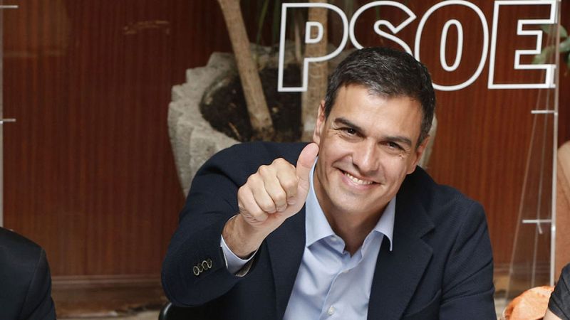 Sánchez aspirará a la Moncloa al ser el único candidato con avales