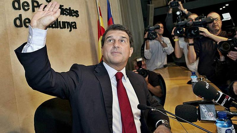 Joan Laporta anuncia su candidatura para volver a la presidencia del Barça