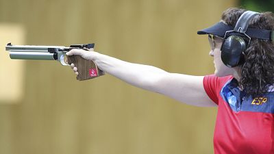 Sonia Franquet, plata en pistola, logra la segunda medalla del tiro espaol