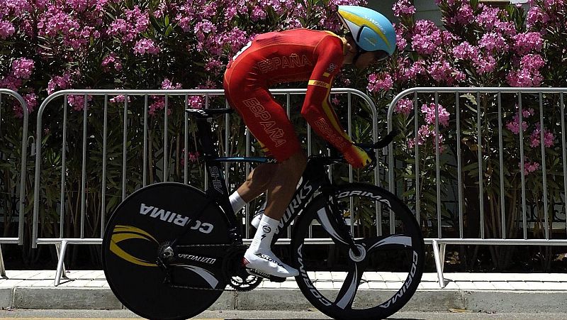 Luis León Sánchez conquista el bronce en la contrarreloj de Bakú 2015