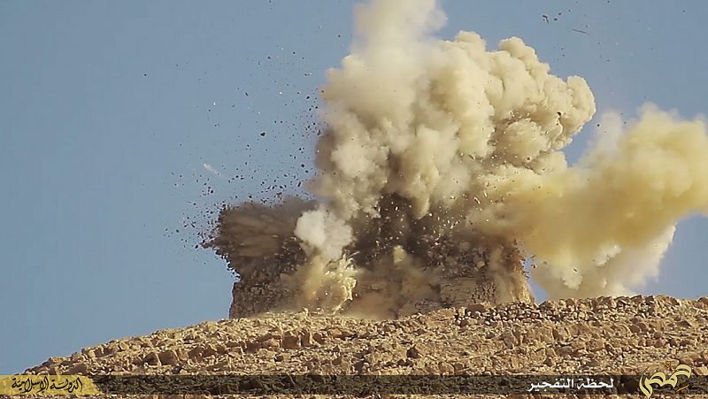 El Estado Islámico anuncia la destrucción de dos santuarios en la ciudad histórica de Palmira, en Siria