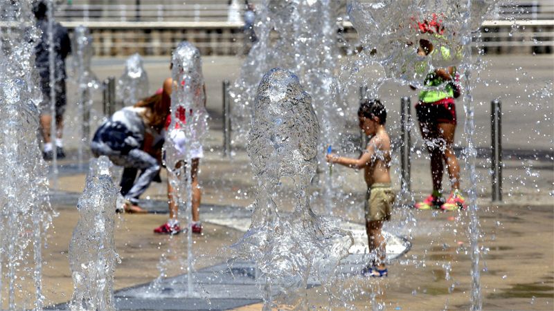 Llega la primera ola de calor del verano con más de 40º en algunos puntos