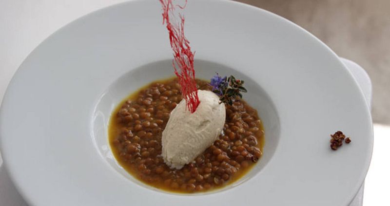 Postres con legumbres