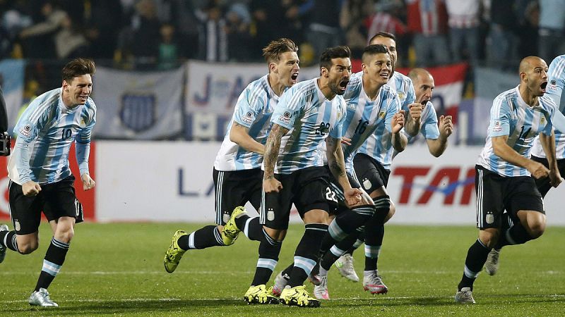 Argentina consigue su pasaporte a semifinales ante Colombia en los penaltis