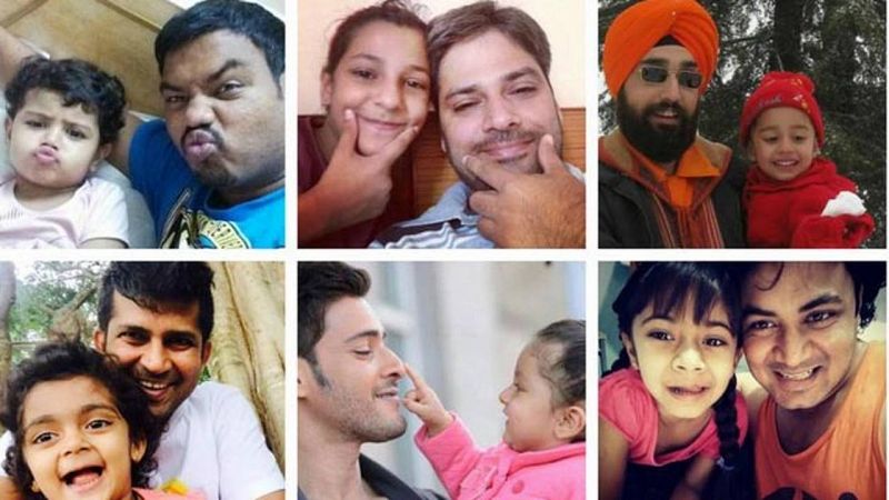 Los padres indios inundan Internet de 'selfies' con sus hijas para protestar contra el feminicidio