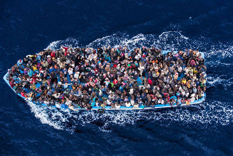 Un 83% más de refugiados entraron a Europa por el Mediterráneo en la primera mitad de 2015