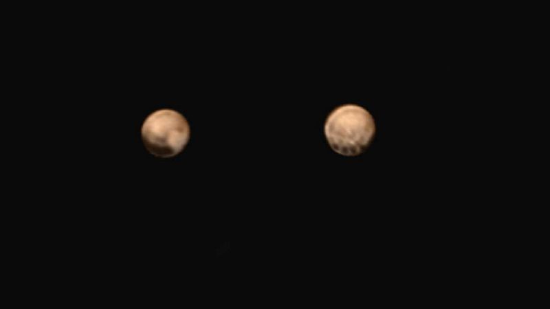 La NASA descubre manchas de 480 kilómetros en la superficie de Plutón
