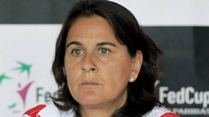 Conchita Martínez: "Tengo el apoyo de casi todos de cara a la siguiente eliminatoria"