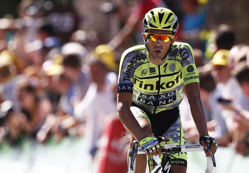 Contador:"Me hubiera gustado estar en la general más cerca de Froome"