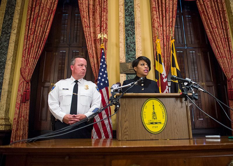 Destituyen al jefe de Policía de Baltimore por la creciente oleada de violencia