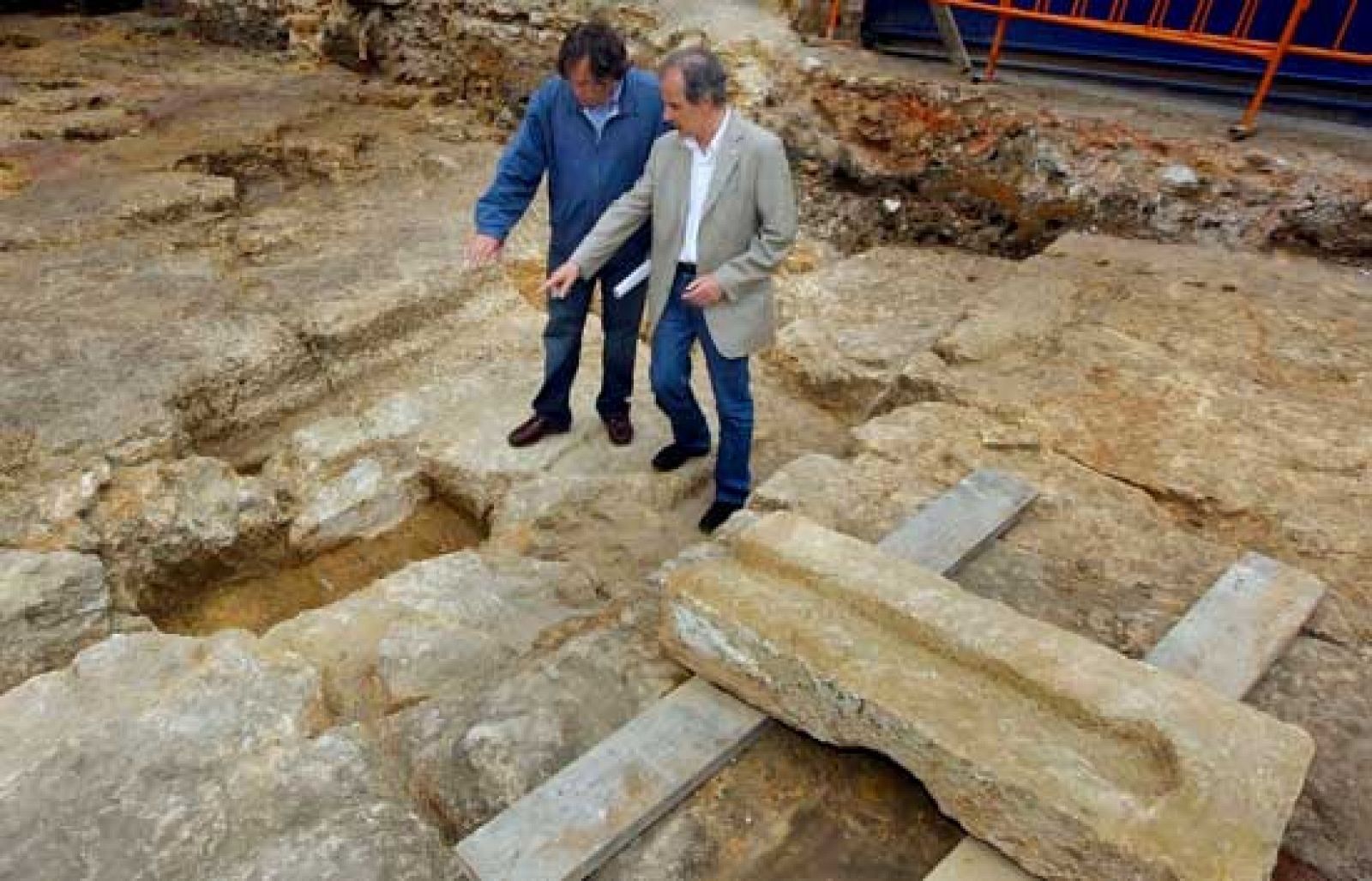 Fuente prerrománica hallada en Oviedo | Ver