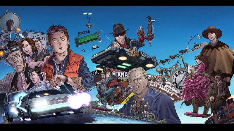 'Regreso al futuro' celebra su 30 aniversario con un cómic