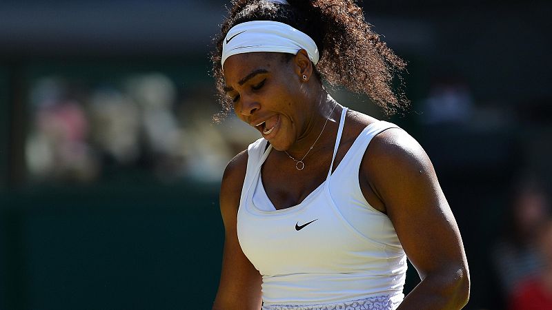 Serena Williams barre a Sharapova y jugará la final contra Garbiñe Muguruza