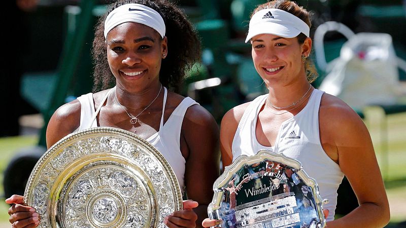 Serena Williams despierta a Garbiñe Muguruza de su sueño en Wimbledon