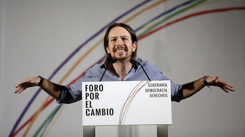 Pablo Iglesias carga contra IU, el "pitufo gruñón: "No voy a ceder a ningún chantaje"