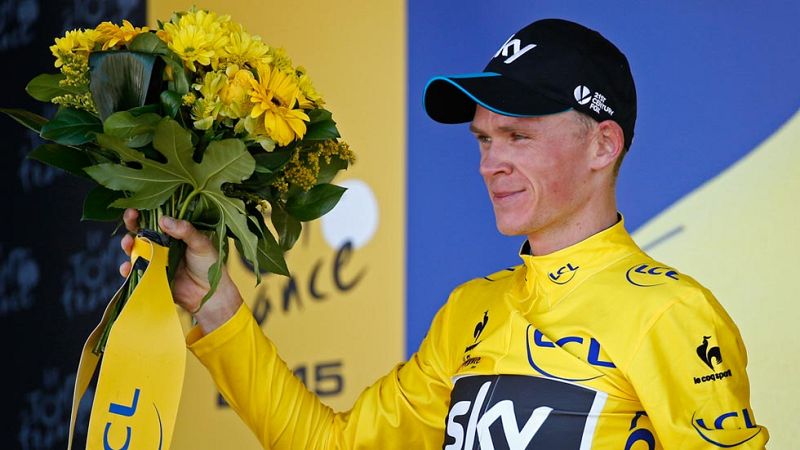 Chris Froome da un golpe de autoridad al Tour en la primera etapa pirenaica