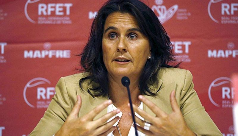 Conchita Martínez: "Una Copa Davis se gana con el compromiso de todos"