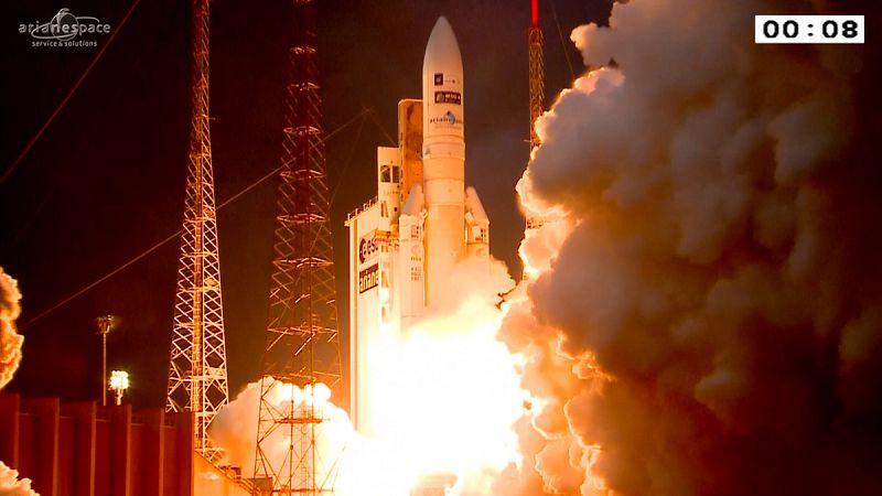 Europa completa la puesta en órbita de la segunda generación de satélites Meteosat