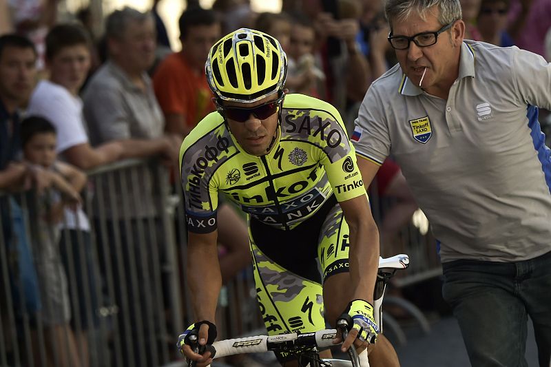 Contador: "Me he encontrado mejor, pero todavía no estoy en mi mejor forma"