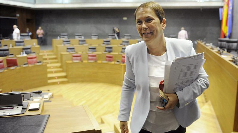 Barkos, presidenta de Navarra con el apoyo de Geroa Bai, EH Bildu, Podemos e Izquierda-Ezkerra