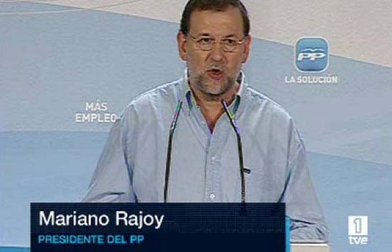 Rajoy ofrece a Zapatero su apoyo si "actúa en consecuencia" contra consulta