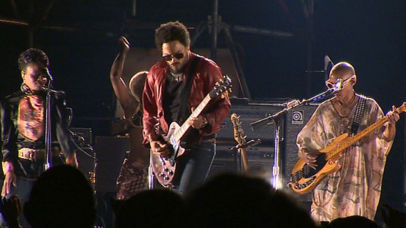 Lenny Kravitz, todo un torbellino musical que revoluciona Madrid